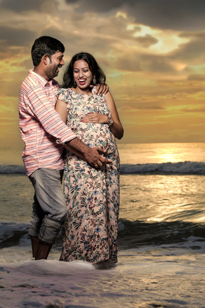 Best Maternity Photoshoot In White Town Pondicherry
