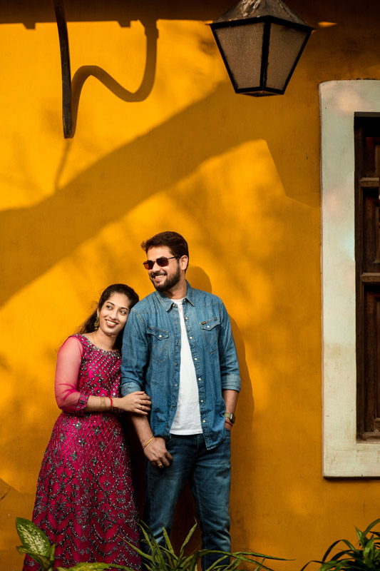 Best White Town Outdoor Photoshoot In Pondicherry