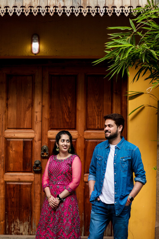 Best White Town Outdoor Photoshoot In Pondicherry